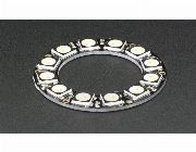 NeoPixel Ring - 12 x 5050 RGBW LEDs w/ Integrated Drivers - Natural White - ~4500K -- All Electronics -- Paranaque, Philippines