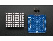 LED Matrix Adafruit Small 1.2 8x8 with I2C Backpack Blue -- All Electronics -- Paranaque, Philippines