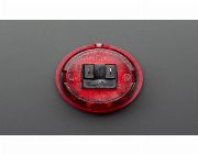 Arcade Button  30mm Translucent Red -- All Electronics -- Paranaque, Philippines