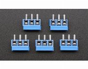 Terminal Block 3-pin 3.5mm pack of 5 -- All Electronics -- Paranaque, Philippines