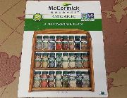 McCormick Gourmet Organic 3-Tier Wood Spice Rack with 24 Herbs & Spices -- Home Tools & Accessories -- Metro Manila, Philippines
