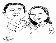 live caricature, pinoy caricaturist, speed, few minutes drawing, fast caricature -- Arts & Entertainment -- Metro Manila, Philippines