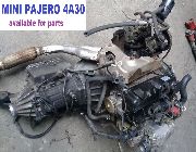 mini pajero, 4a30, engine, transmission,block, steering pump,compressor -- Engine Bay -- Caloocan, Philippines