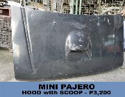 mini pajero, 4a30, hood, with scoop -- Spoilers & Body Kits -- Caloocan, Philippines