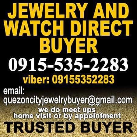 JEWELRY BUYER METRO MANILA -- Jewelry Metro Manila, Philippines