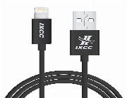 iXCC Element II Lightning Cable 3ft, iPhone charger, for iPhone X, 8, 8 Plus, 7, 7 Plus, 6s, 6s Plus, 6, 6 Plus, SE 5s 5c 5, iPad Air 2 Pro, iPad mini 2 3 4, iPad 4th Gen [Apple MFi Certified](White) -- Mobile Accessories -- Pasig, Philippines