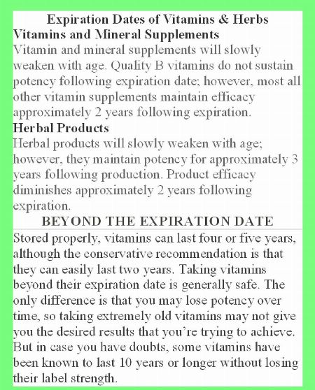 Expiry Dates of Health Supplements bilinamurato Vitamins Herbs Probiotics Enzymes Fish Oils Juices Liquids -- All Health and Beauty -- Metro Manila, Philippines