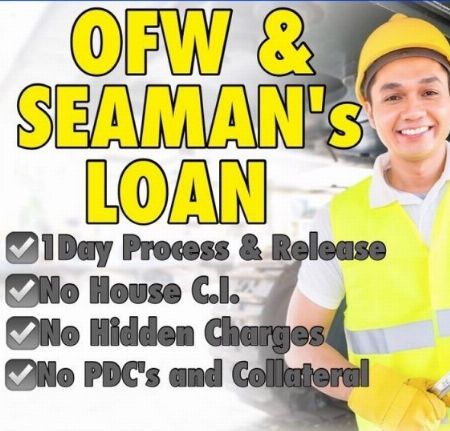 seaman loan, seaman -- Loans & Insurance -- Metro Manila, Philippines
