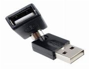 Flexible Swivel Twist Angle 360 Degree USB 2.0 Male to Female Adapter Connector -- Other Electronic Devices -- Pasig, Philippines