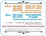 metal engrave, -- Advertising Services -- Mandaluyong, Philippines