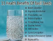BASIL SEEDS Sweet Basil Seed  bilinamurato chia seed sabja -- Nutrition & Food Supplement -- Metro Manila, Philippines