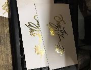 hot stamping gold stamp metallic -- Other Services -- Metro Manila, Philippines