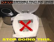 Flushable Toilet Liner,Disposable Toilet Seat Liner , Toilet Seat Cover, Sanitizer , Public CR -- Baby Diapers -- Metro Manila, Philippines