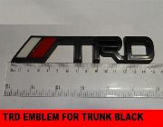 3D Toyota Racing Development TRD Body Side Emblem Sticker Decal Badge Logo -- Emblem -- Metro Manila, Philippines