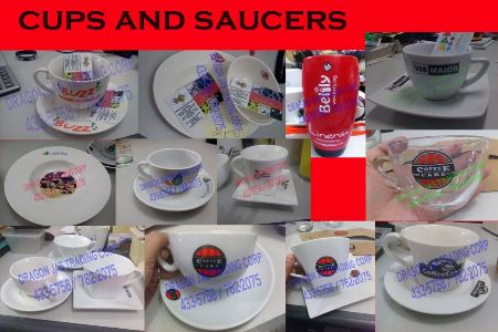 Ceramic cups, Porcelain cups, Coffee shop items, Oven bake printing, Cups, Melawares, -- Other Services Metro Manila, Philippines