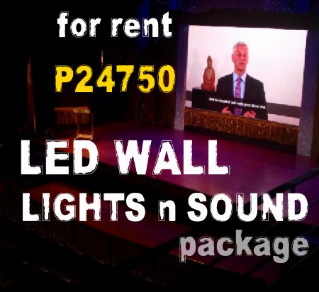 Led wall for rent, led wall rentals,  lights  and sound for rent -- All Event Planning Metro Manila, Philippines