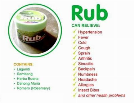 unlimited rub, rub -- Natural & Herbal Medicine -- Metro Manila, Philippines