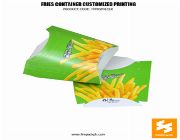French Fries Container  paper tray maker, paper tacos tray maker supplier -- Food & Related Products -- Quezon City, Philippines