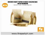 stand up pouch supplier gold color with window -- Food & Related Products -- Metro Manila, Philippines