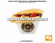 waffle cone customized design firepack packaging -- Everything Else -- Cebu City, Philippines