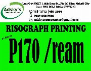 risograph, risograph printing, riso, riso graph, print, laser -- Other Services -- Makati, Philippines