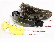 Bike Motorcycle Military Airsoft Tactical Paintball Goggles Sunglass -- Helmets & Safety Gears -- Metro Manila, Philippines