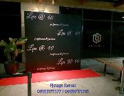 Exhibit. Wall Panel. Carpet. Photo wall. Stage. Registration Table. Pin Lights. Par lights. -- All Event Planning -- Metro Manila, Philippines