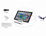 Unitek USB 3.0 3 Port Hub + Docking Station for Microsoft Surface 3 + OTG Adapter + RJ45 10/100/1000 Gigabit Ethernet Adapter, Support BC1.2 Charging for Windows Android Tablet, Smartphone Ultrabook -- Tablet Accessories -- Pasig, Philippines