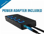 Sabrent 4-Port USB 3.0 Hub with Individual Power Switches and LEDs included 5V/2.5A power adapter (HB-UMP3) -- Peripherals -- Pasig, Philippines