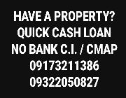 Real Estate Loan -- Loan & Credit -- Metro Manila, Philippines