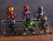 Avengers Infinity War Thanos Ironman Captain America Thor Spiderman Black Panther Iron Spider Man Hulk Hulkbuster Buster Groot Die Cast Toy Statue -- Action Figures -- Metro Manila, Philippines
