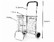 Aluminum Foldable Luggage Folding Basket Grocery Cart Trolley -- Home Tools & Accessories -- Metro Manila, Philippines