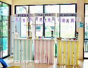 event styling, food carts, party booths, gamebooths, party activity booth supplier, dessert buffet, candy buffet, giant game boards, smores, craft area booths, crafting booths -- Birthday & Parties -- Metro Manila, Philippines