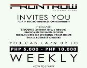 Frontrow -- Business -- Tarlac City, Philippines