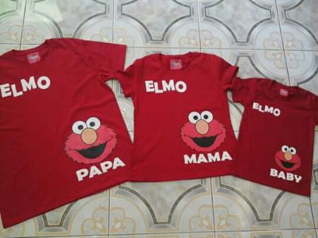 family-shirt, couple-shirt, family-shirt-for-sale, family-shirt-philippines, legit-seller, family-terno,SpongeBob, Elmo -- Clothing Pasig, Philippines