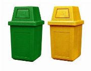 hooded trash bin  with metal frame 53 liter set of 2 -- Home Tools & Accessories -- Metro Manila, Philippines