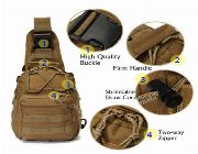 Silver Knight Chest Tactical Molle Utility Gear Shoulder Sling Bag Camping Hiking Backpack Outdoor -- Bags & Wallets -- Metro Manila, Philippines