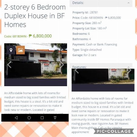 BF Homes Duplex house and lot for sale -- House & Lot Paranaque, Philippines
