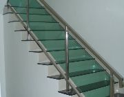 Tempered Glass, Stainless Railings, Staircase Railings, Stainless Handrail -- Architecture & Engineering -- Metro Manila, Philippines