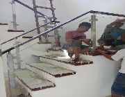 Tempered Glass, Stainless Railings, Staircase Railings, Stainless Handrail -- Architecture & Engineering -- Metro Manila, Philippines