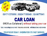 car pawn, car loan, auto loan, orcr loan, orcr pawn, sangla orcr, business loan -- Loans & Insurance -- Las Pinas, Philippines