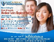 medical sales representative, med rep -- Medical Jobs -- Metro Manila, Philippines