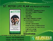 st. peter plan, st. gregory, st. george, st. ferdinand, st. francis. money back, traditional, plan, st. peter -- Everything Else -- Bacoor, Philippines