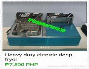 electrivc stainless double jumbo deep fryer -- Distributors -- Manila, Philippines