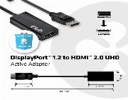 Club3D Displayport 1.2 to HDMI 2.0 UHD (CAC-1070) -- All Electronics -- Pasig, Philippines
