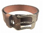 Nation's Leather Belts for Men - Custom Full Grain Handmade Wide Straps (Black and Brown) with extra buckles -- All Clothes & Accessories -- Pasig, Philippines