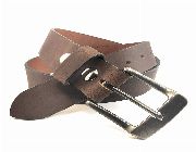 Nation's Leather Belts for Men - Custom Full Grain Handmade Wide Straps (Black and Brown) with extra buckles -- All Clothes & Accessories -- Pasig, Philippines