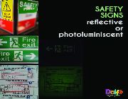 Label, Reflective, Photoluminiscent, Vinyl, Vehicle, Evacuation, Map, Fire, Signs -- Printing Services -- Laguna, Philippines