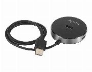 Alxum USB 2.0 Hubs 4-Port USB Data Hubs Splitter with Built-in 60CM Long Cable for iMac, MacBook Pro/Air, Mac Mini, Chrombook, Microsoft Surface 4/3, Surface Book, Aluminium, Black [Ultra Slim] -- Laptop Accessories -- Pasig, Philippines