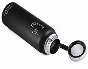 SWIG SAVVY 40oz Water Bottles Black - Vacuum Insulated Water Bottle + Stainless Steel Leak & Sweat proof Cap Double Wall Thermos Flask For Hot or cold Beverages -- Food & Beverage -- Pasig, Philippines